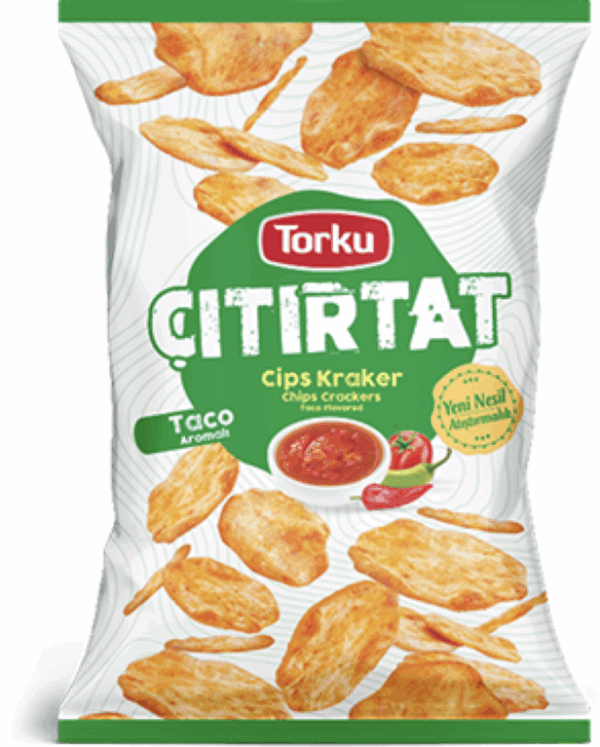 Torku Çıtırtat Taco Flavored Chips Crackers 60 gr