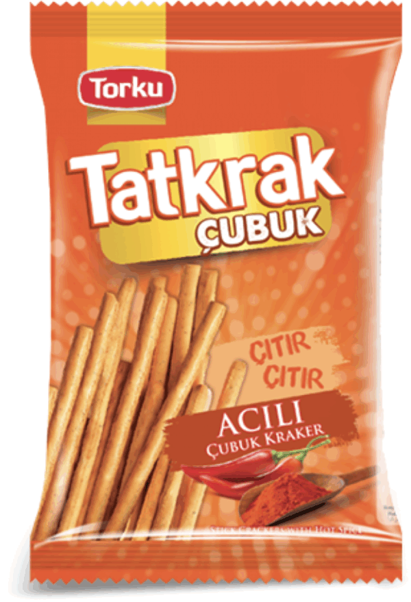 Torku Tatkrak Spicy Stick Crackers 75 gr