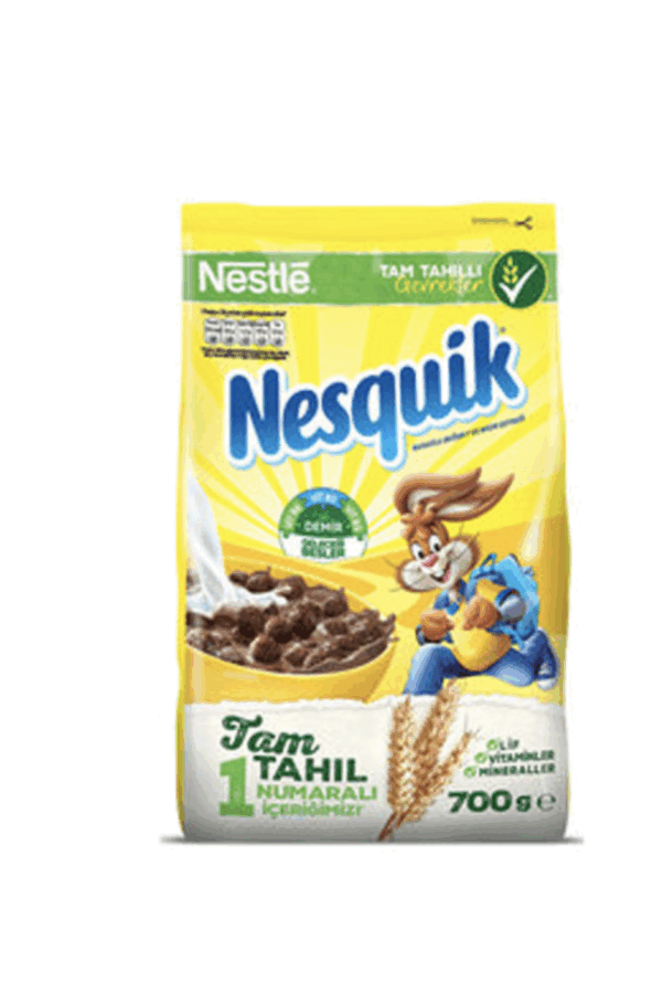 Nestle Nesquik Cocoa Wheat And Corn Flakes 700 gr