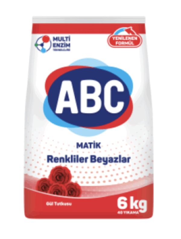 ABC Powder Detergent Rose Passion 6 kg