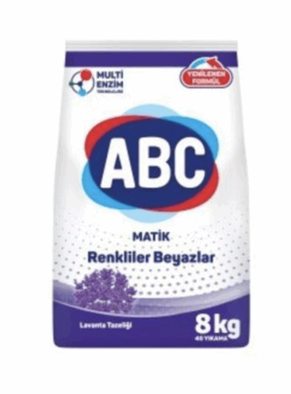 ABC Powder Detergent Lavender Freshness 8 kg