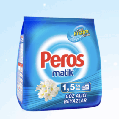 Peros Powder Detergent Glamarous Whites 1.5 kg