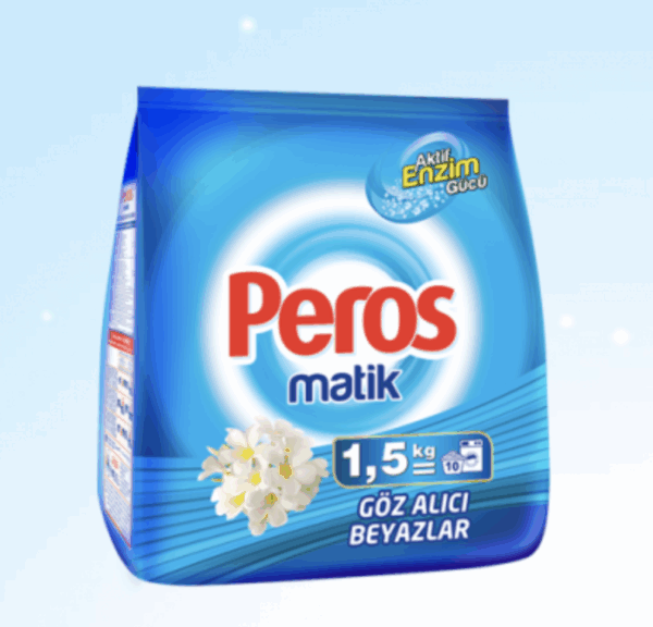 Peros Powder Detergent Glamarous Whites 1.5 kg