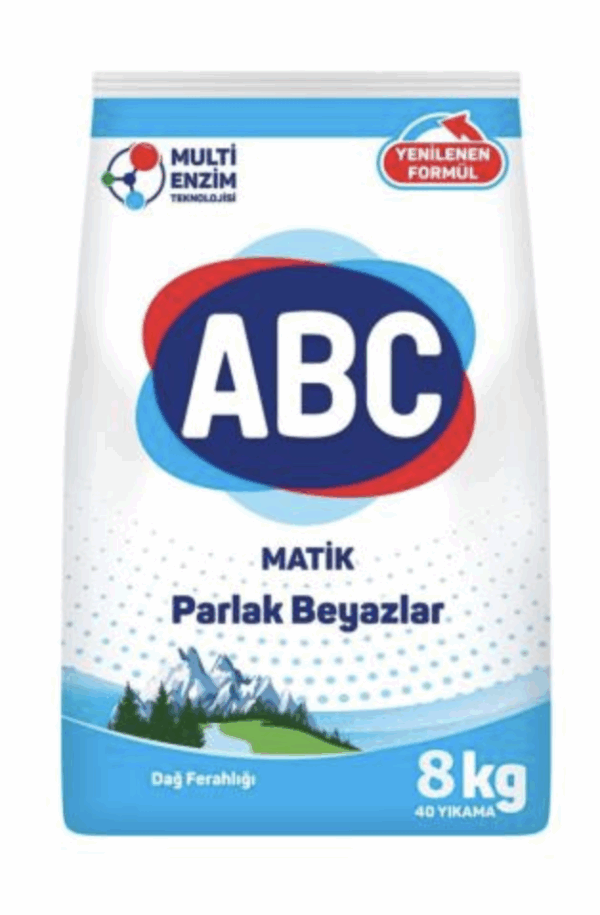 ABC Powder Detergent Mountain Refreshment 8 kg