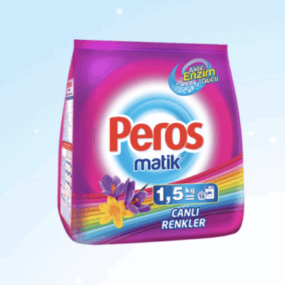 Peros Powder Detergent Glamarous Colors 1.5 kg