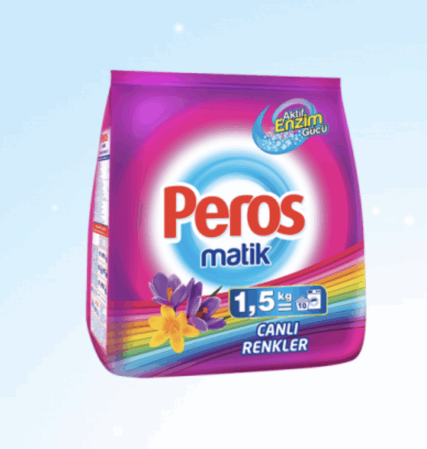 Peros Powder Detergent Glamarous Colors 1.5 kg