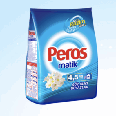 Peros Powder Detergent Glamarous Whites 4.5 kg