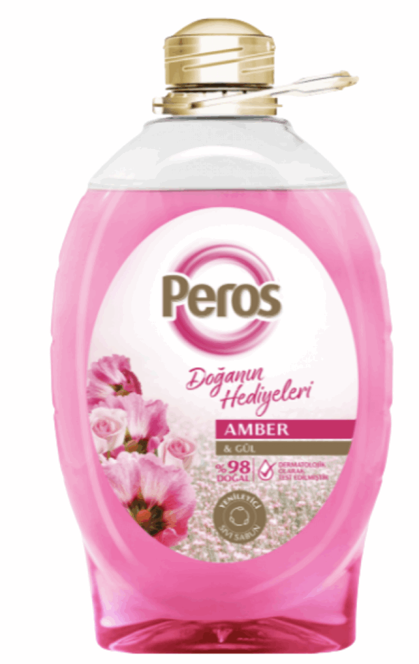 Peros Liquid Soap Amber&Rose 3.6 L