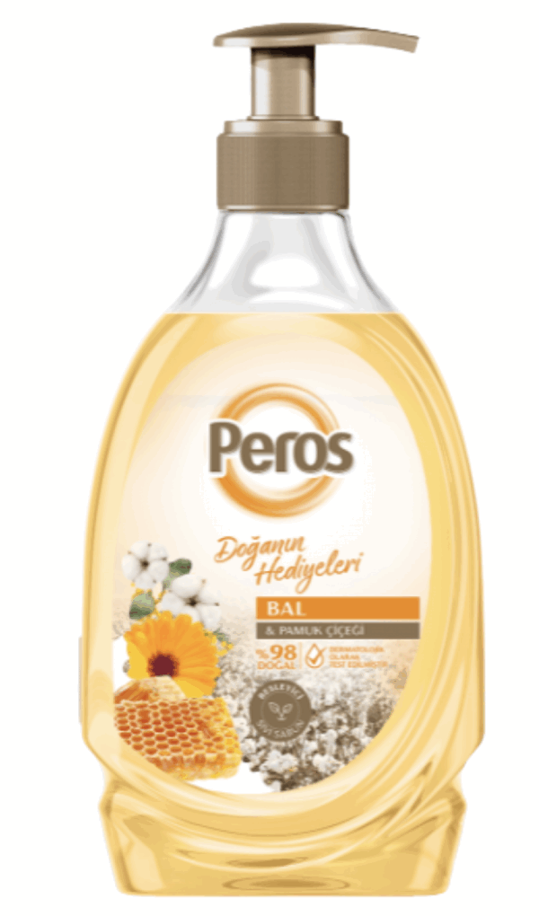 Peros Liquid Soap Honey&Cotton Flower 400 ml