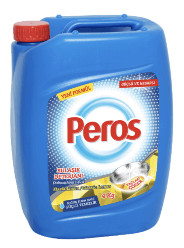 Peros Dishwashing Liquid Lemon 4 kg