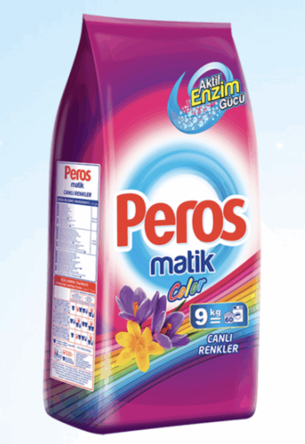 Peros Powder Detergent Glamarous Colors 9 kg