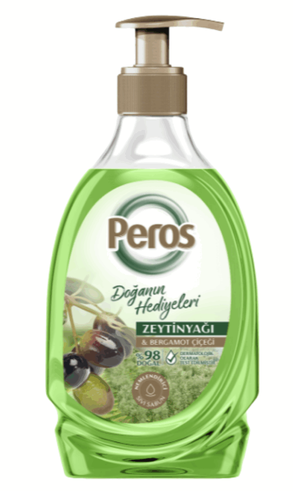 Peros Liquid Soap Olive Oil & Bergamot Flower 400 ml