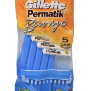 Gillette Permatik Disposal Bath 5 pc