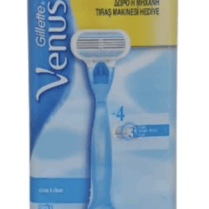 Gillette Venus Close&Clean Razor With 5 Refill 1 pc