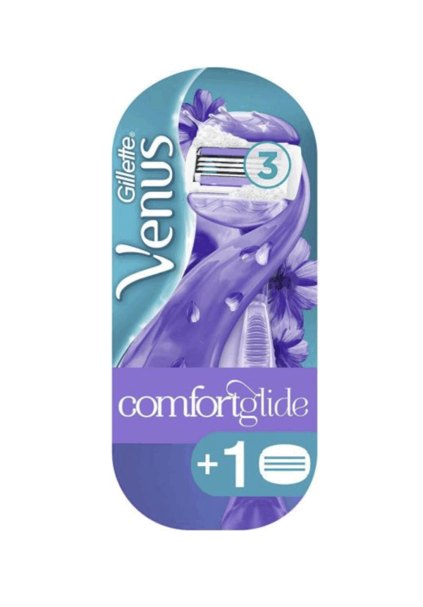 Gillette Venus Comfortglide Breeze Razor With 1 Refill 1 pc