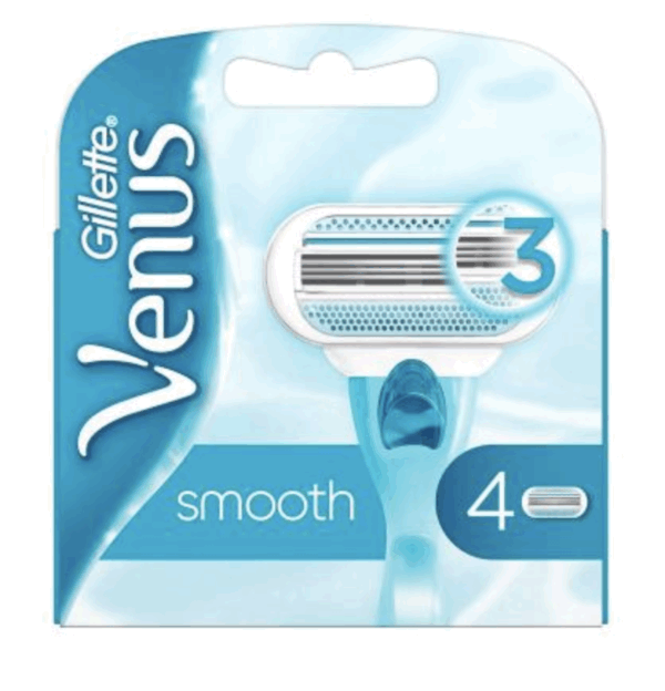 Gillette Venus Smooth Blade Refill 4 Pcs