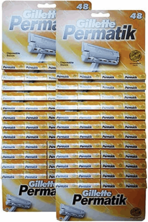 Gillette Permatik Disposal Cartella 96 pcs