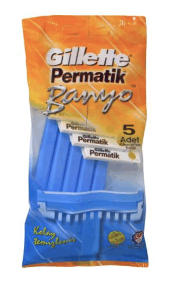 Gillette Permatik Disposal 5 pc