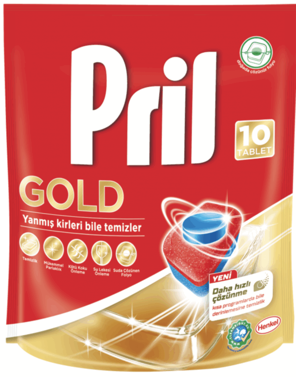 Pril Tabs Gold Doypack 10 pcs