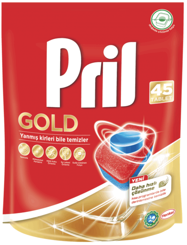 Pril Tabs Gold Doypack 45 pcs