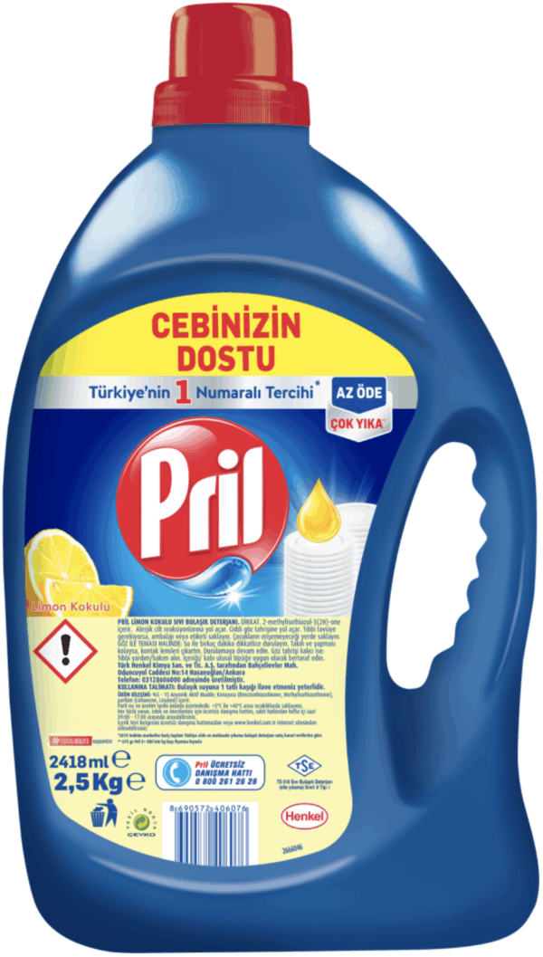 Pril Liquid Lemon 2.5 kg