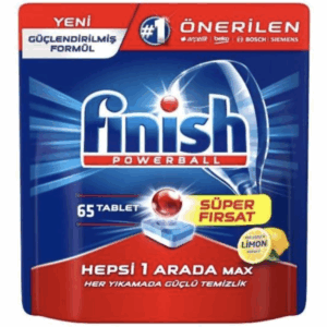 Finish All in One Degreaser Lemon Scented 65 pc