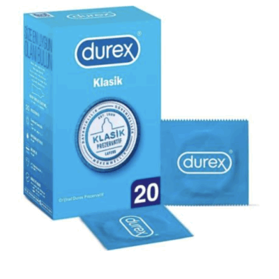 Durex Condom Classic 20 pc