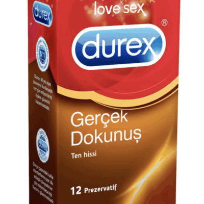 Durex Condom Closer Feelings Real Touch 12 pc