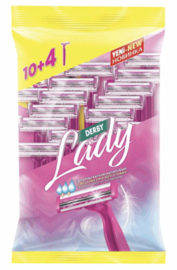 Derby Lady 10+4 Pack 14 pc