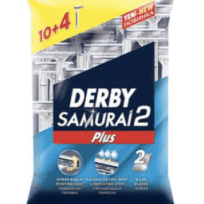 Derby Samurai 2 Plus 10+4 Pack 14 pc