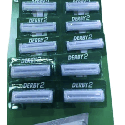 Derby 2 Disposable Type Cartella Double Blade 12 pc