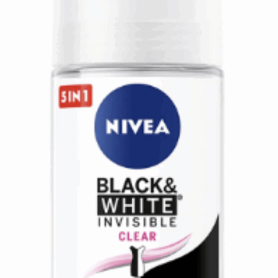 Nivea Deodorant B&W Clear Roll On 50 ml