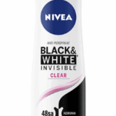 Nivea Deodorant B&W Clear Spray 150 ml