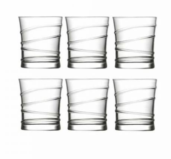 Lav Set of 6 Glass Liquor Glasses 6