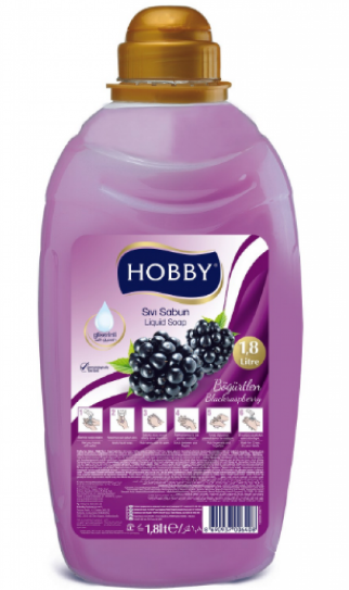 Hobby Glycerin Liquid Soap Blackberry 1800 ml