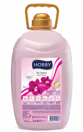 Hobby Glycerin Liquid Soap Spring Flower 3600 ml