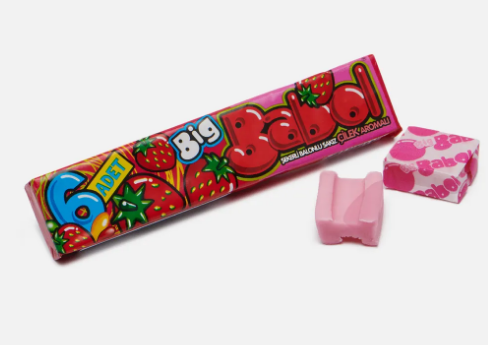 Big Babol Stick Strawberry Gum 25 gr