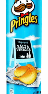 Pringles Potato Chips Salt&Vinegar 165 gr