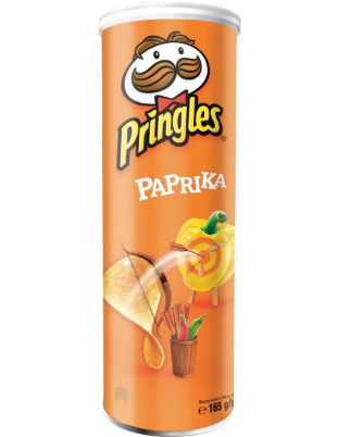 Pringles Potato Chips Paprika 165 gr
