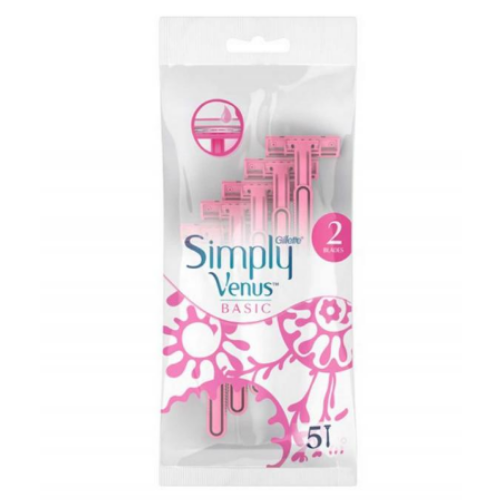 Gillette Venus Simply Basic Disposal Razors 5 pcs