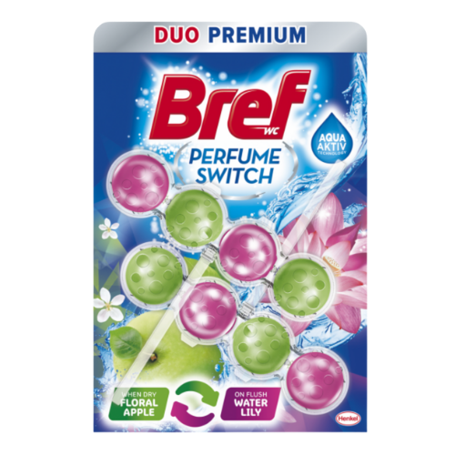 Bref Toilet Block Duo Premium Victoria&Green Elma Duopack