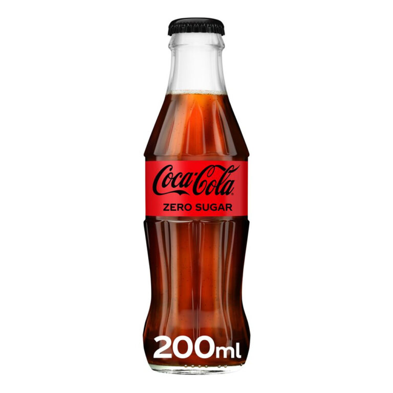 Coca Cola Sugar Free Glass Bottle 200 ml