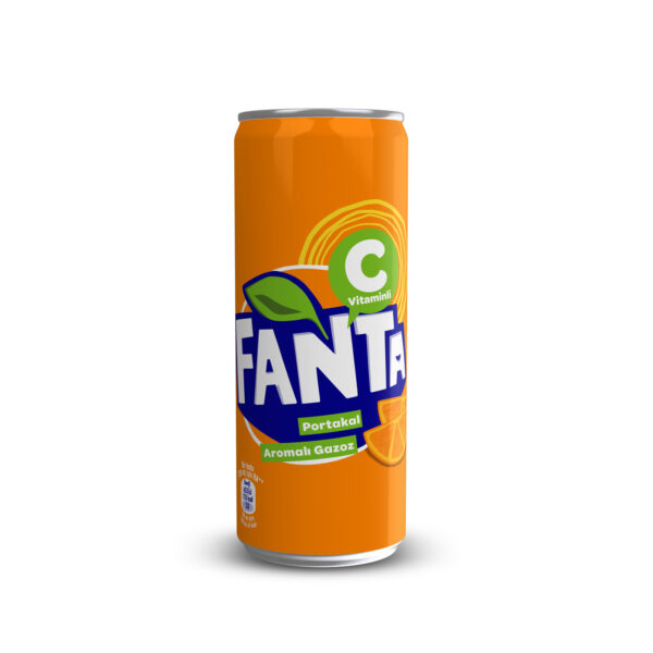 Fanta Portakal Aromalı Soda (Konserve) 330 ml