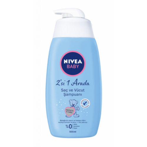 Nivea Bebek Şampuan 2 in 1 Hair&Body 750 ml