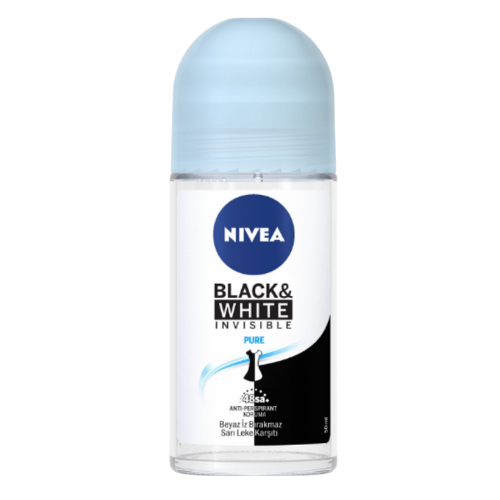 Nivea Deodorant B&W Pure Roll On 50 ml