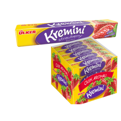 Ülker Kremini Toffe Strawberry Flavored 44 gr