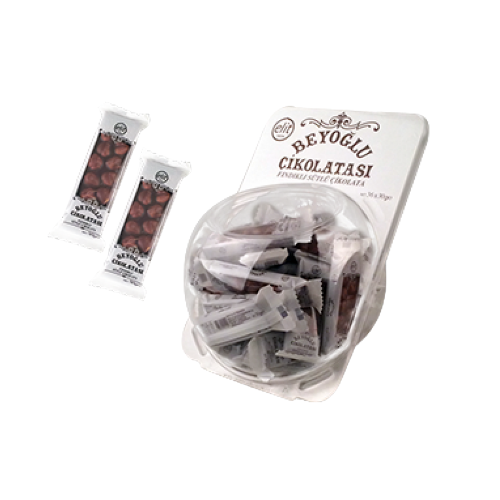 Elit Çikolata Elit Beyoğlu Chocolate İle Fındıklı Set of 6   27 gr