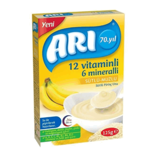 Arı Bebek Food Milky Rice Flour İle Muz 125 gr