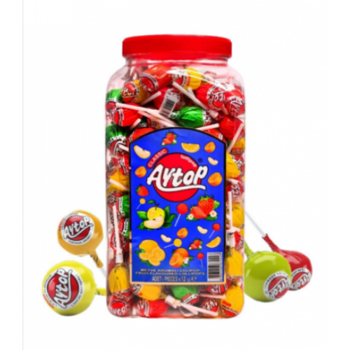 Aytop Fruit Aromalı Classic Lollipop 16 gr 120 pcs