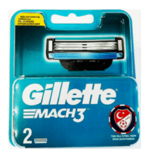 Gillette Mach 3  2 adet